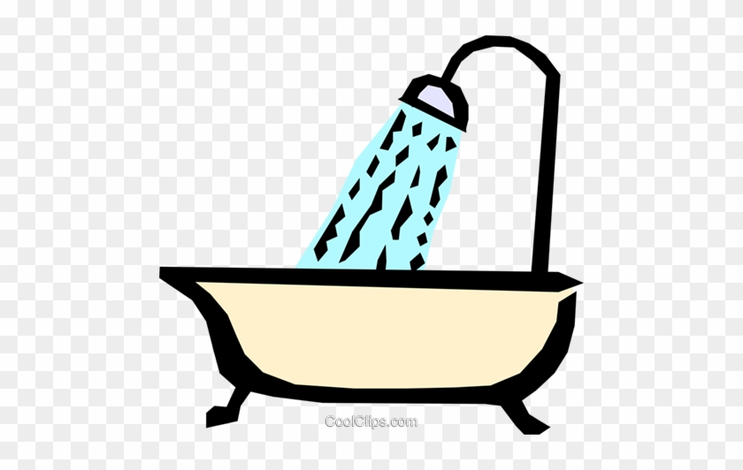 Shower Royalty Free Vector Clip Art Illustration Don T Take Long