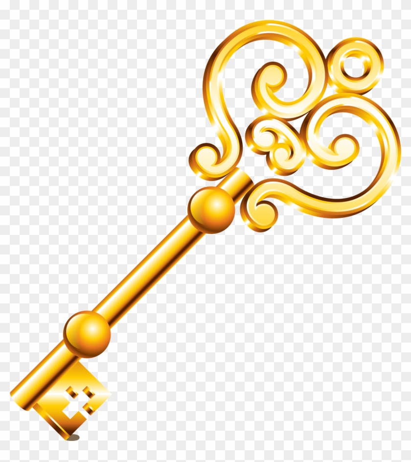 Royalty Free Stock Photography Clip Art Royaltyfree - Golden Key Clipart #1620436