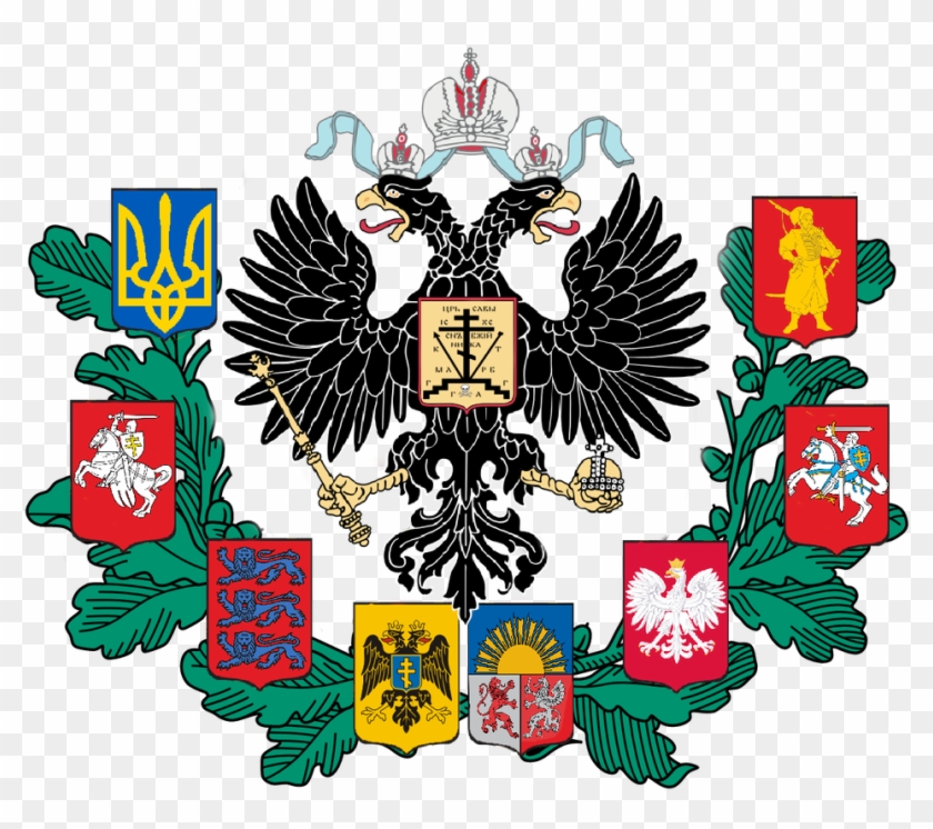 Coat Of Arms Of West Russia By Alchetbeachfan - Russian Empire Crest #1620552