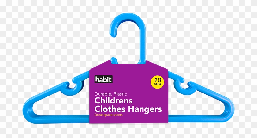 Childrens 10 Pack Kids Coat Clothes Hangers Hanging - Childrens 10 Pack Kids Coat Clothes Hangers Hanging #1620578