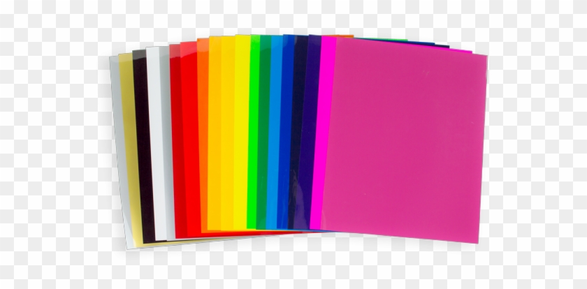 Transparent Colored Plastic Sheets - Htv Vinyl Sheets #1620590