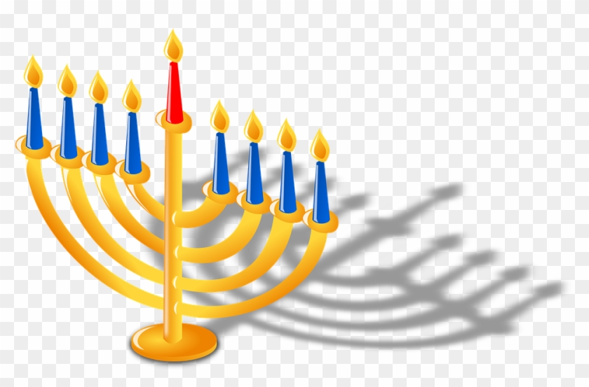 Hanukah Melaveh Malkah First Night Of Chanukah December - Hanukkah Clipart Transparent Background #1620638