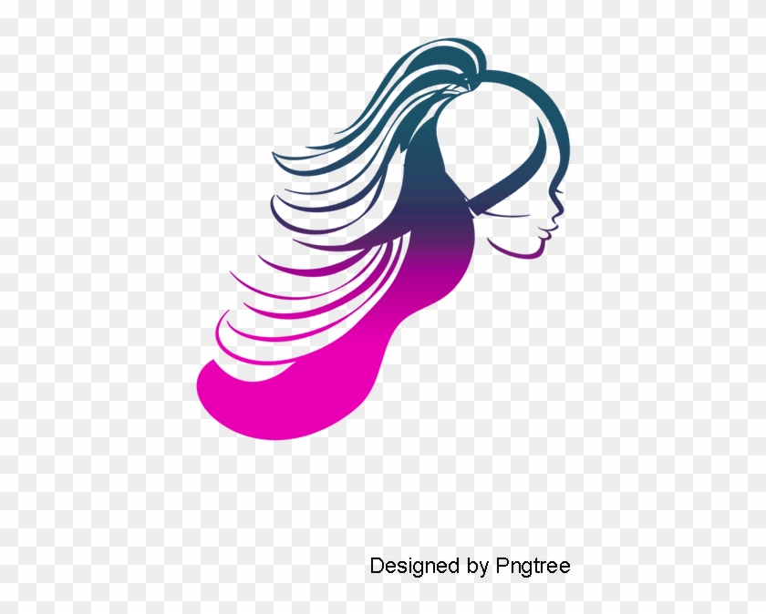 Color Simple Hair Hair Vector, Hair Silk, Beauty, Hairstyle - Hair Vector In Png #1620686