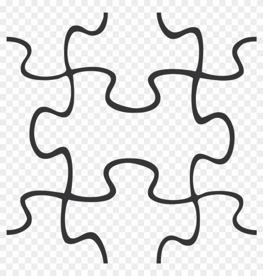 Free Puzzle Pieces Template Download Free Clip Art - Plantilla De Rompecabezas Para Power Point #1620723
