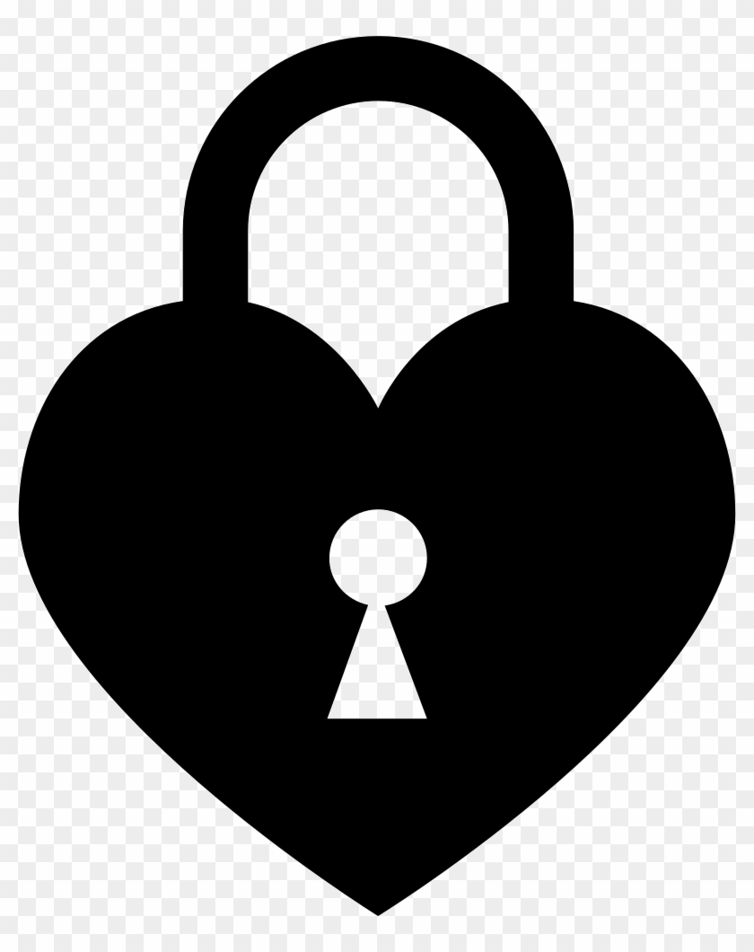 800 X 980 5 - Heart Lock Clip Art #1620930