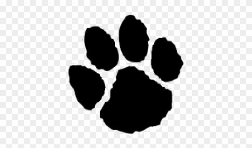 Paw Clipart Jaguar - Jaguar Paw Print Transparent #1620962