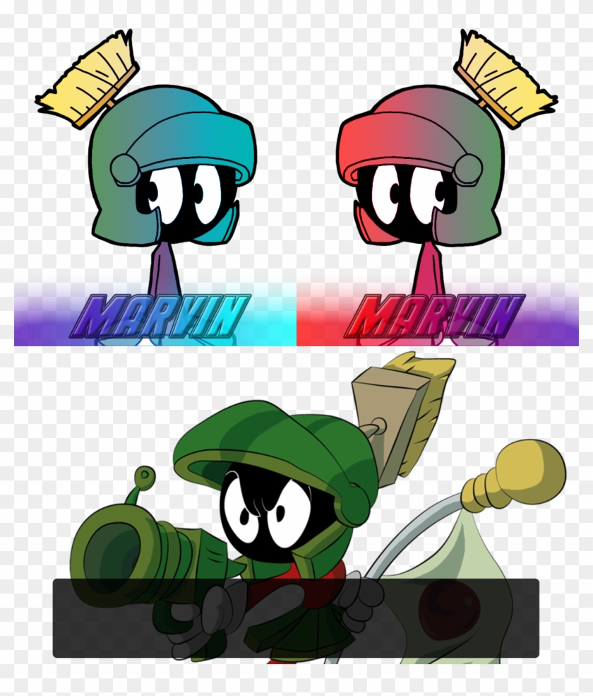 Recommend Using Jenngra505's Edit - Marvin The Martian Transparent Background #1621014