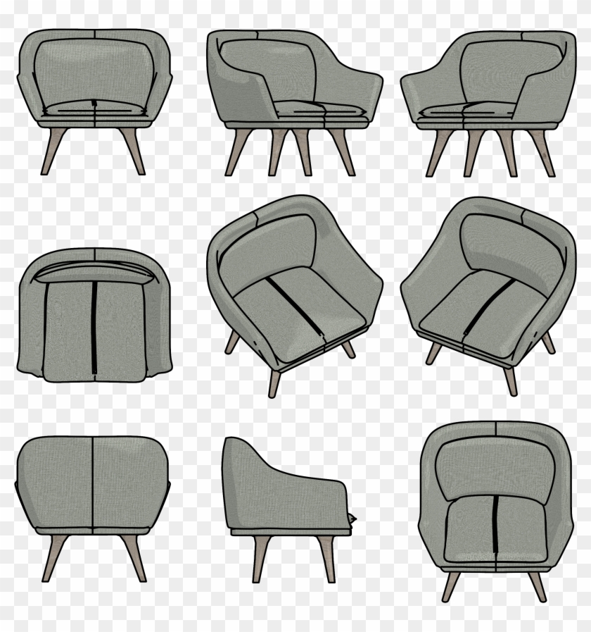 Armchair Pictures Png Clipart - Club Chair #1621115
