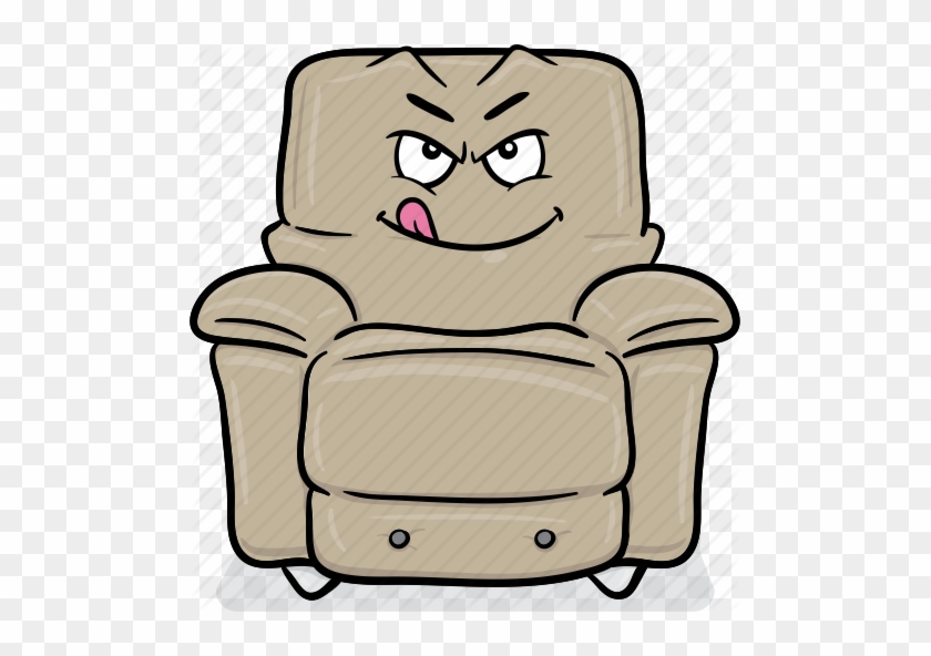 Chair Emoji Iconfinder Armchair Emoji Cartoons Vector - Chair With A Face #1621118