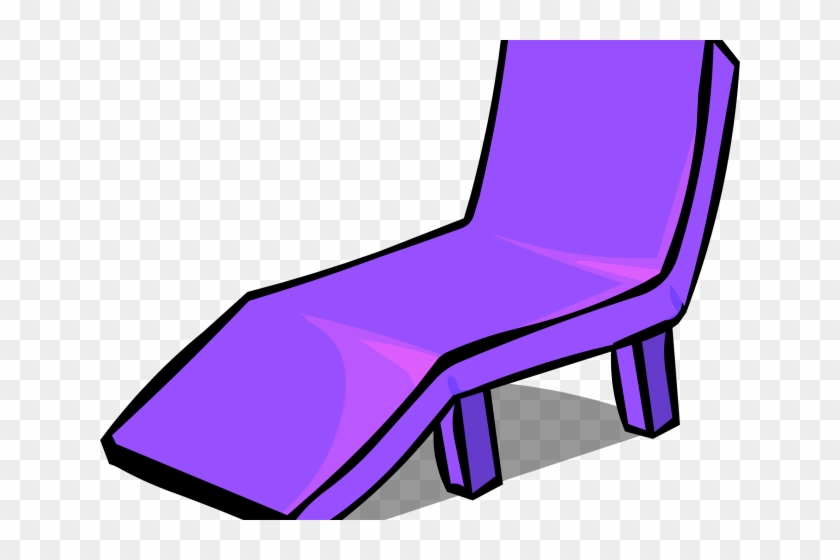 Armchair Clipart Purple - Lawn Chair Clipart #1621124