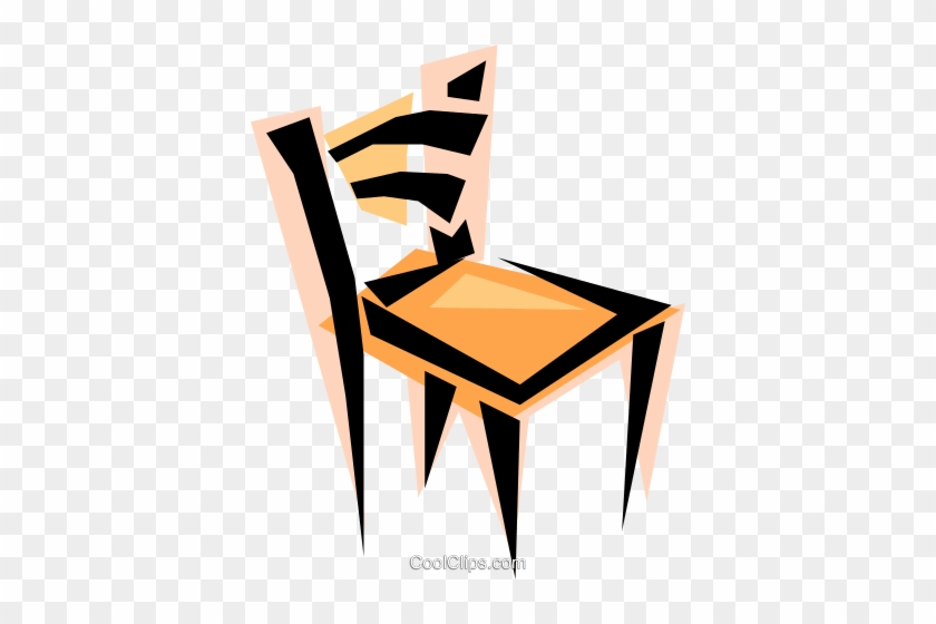 Cool Chair Royalty Free Vector Clip Art Illustration - Chair #1621143