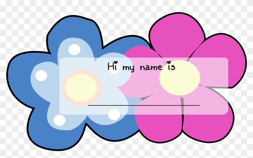 Flower Name Tag #1621342