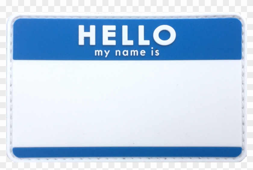 Image Royalty Free Blank Tags Tier Brianhenry Co - Hello Name Tag #1621343