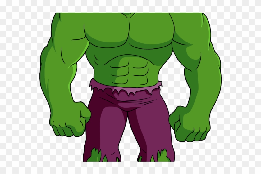 Hulk Clipart Line Art - Cute Incredible Hulk Hulk Clip Art #1621458