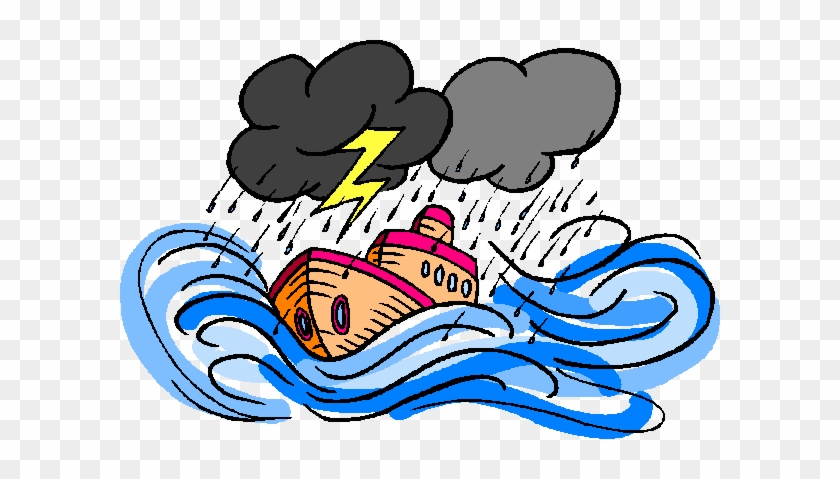 Animated Hurricane Clip Art - Stormy Weather Clip Art #1621521