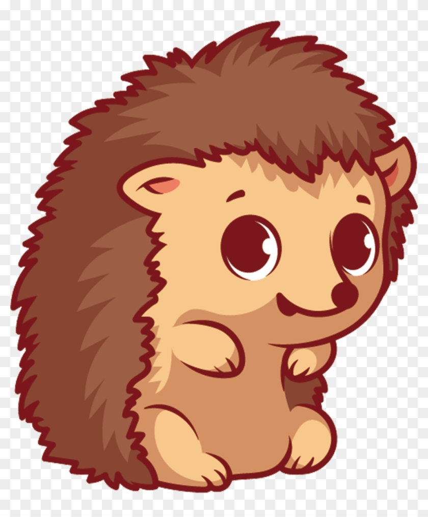 Cute Hedgehog Kawaii Cartoon Adorbale Animal Freetoedit - Animals Hedgehog Cartoon #1621614