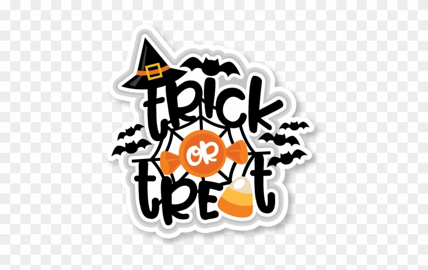 438 X 450 1 - Cute Trick Or Treat Clipart #1621721