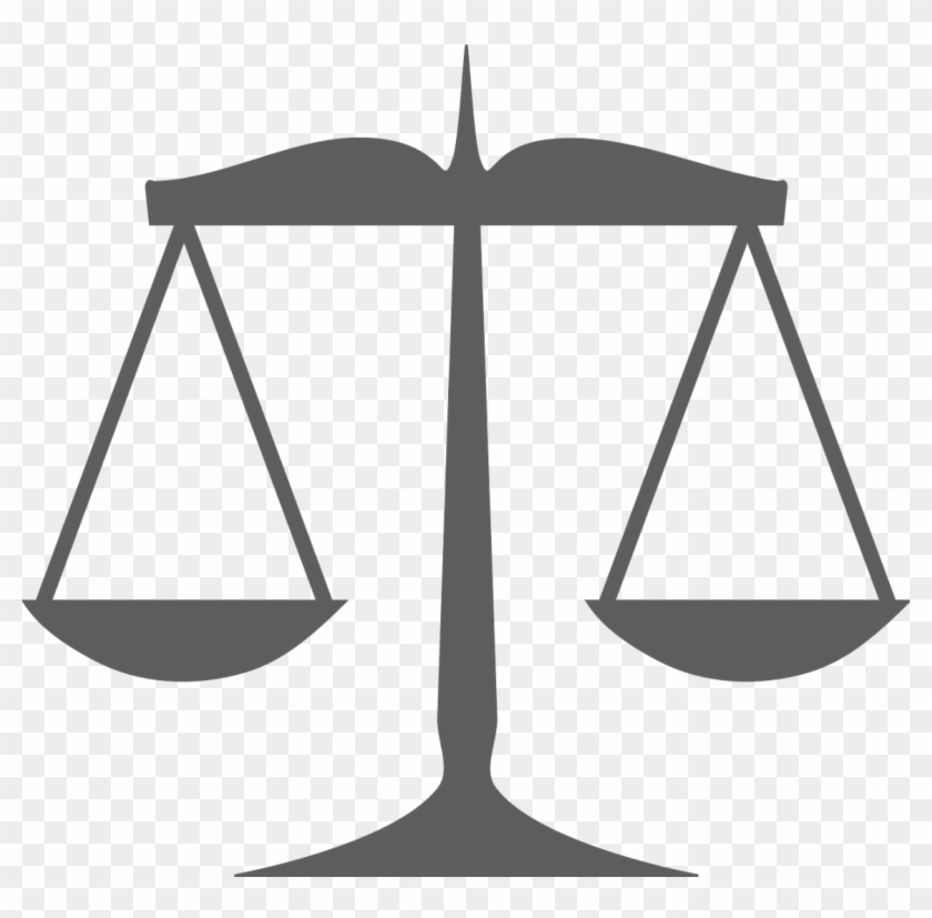 Integrity And Honesty - Scales Of Justice Clip Art #1621781