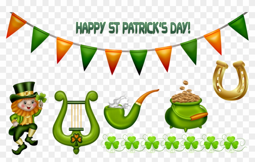 Saint Patrick's Day March 17 Leprechaun - Transparent Saint Patrick's Day Banner #1621846