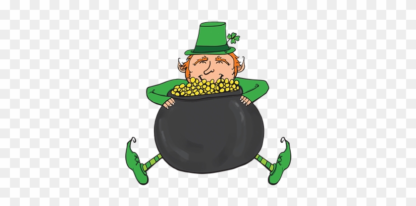 Leprechaun, Patrick, Shamrock, Irish - Cartoon #1621854