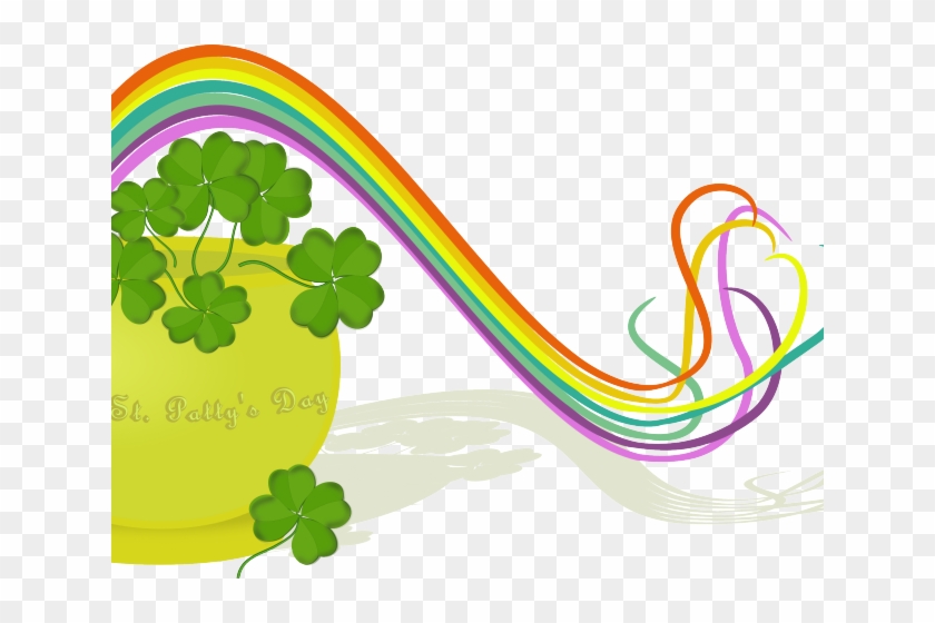 Patricks Day Clipart Rainbow - Clip Art #1621857