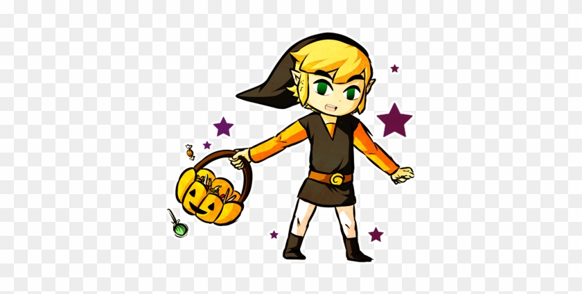 Toon Link Halloween Fanart #1621873