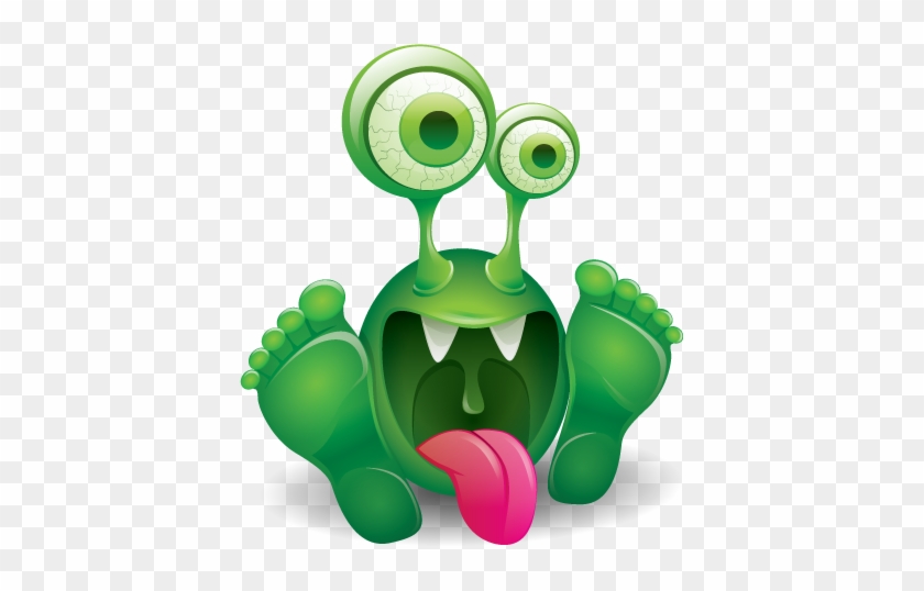 My Little Monster By Linebirgitte On Deviantart - Cute Little Monsters Png #1621884