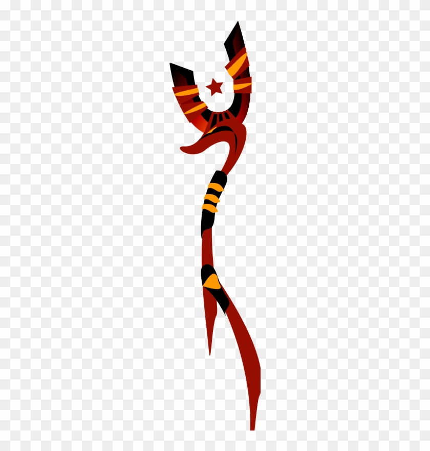 Anubis Staff Clip Art - Clip Art #1621919