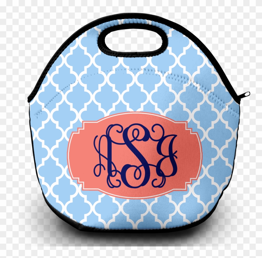 Lunch Tote, Personalized Monogrammed Lunch Box - Morocco #1621957