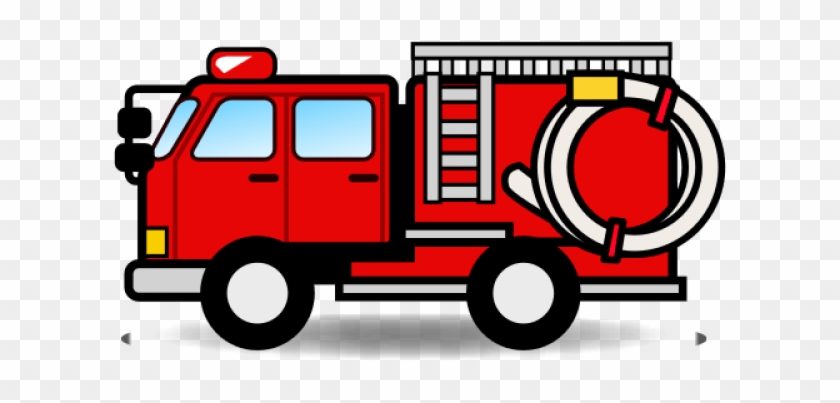 Fire Truck Clipart Emoji Fire - Fire Engine Emoji #1621979