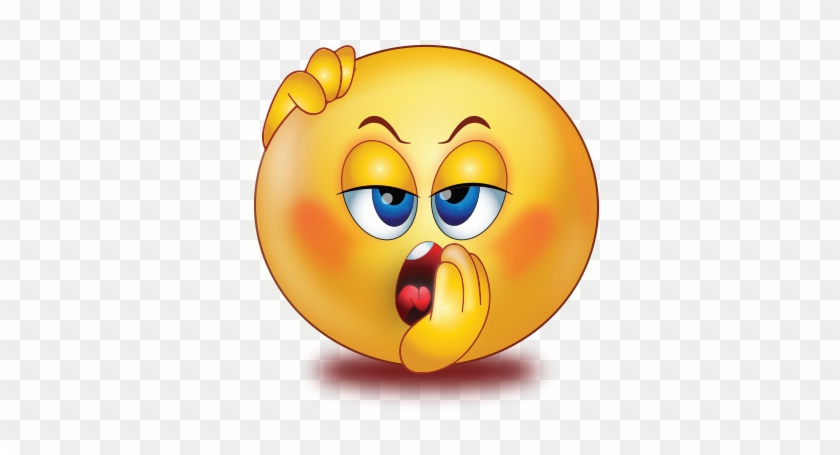 Sleepy Yawn Smiley Emoji Sticker - Emoji #1622154