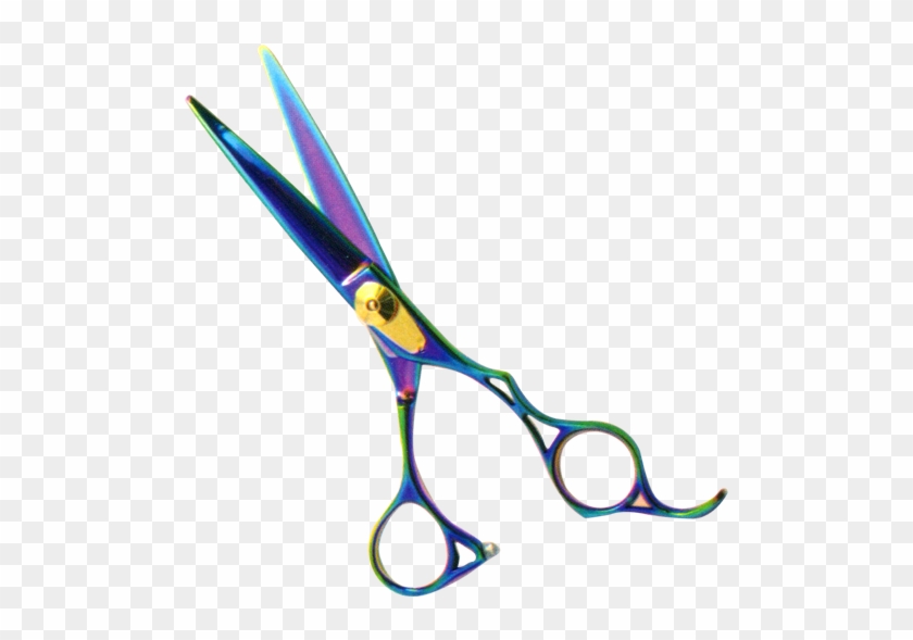 Professional Hair Cutting Scissors Infused Multicolor - Scissors #1622205