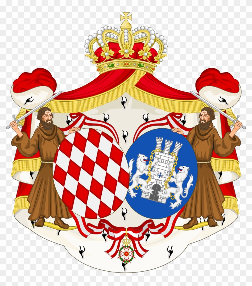 Coat Of Arms Of Grace, Princess Of Monaco - Charlene, Princess Of Monaco #1622272