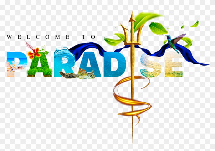 Welcome To Paradise Clipart , Png Download - Graphic Design #1622290