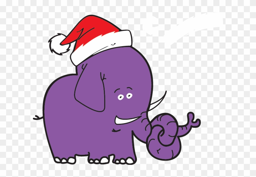 We Wish You A 'nelly' Christmas And A Happy New Year - Nelly Elephants Don T Forget #1622392