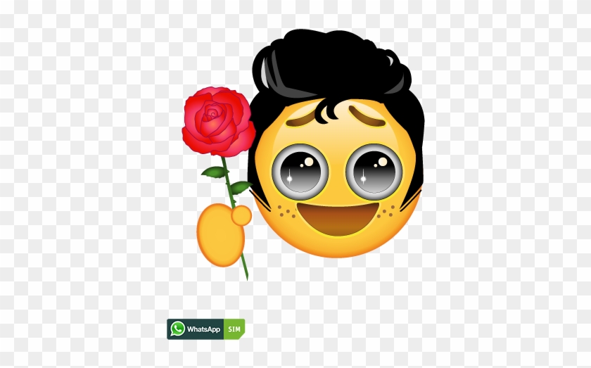 Love Mit Rose Und Frisur Whatsapp Sim - Smiley Creator Galerie Haare #1622450