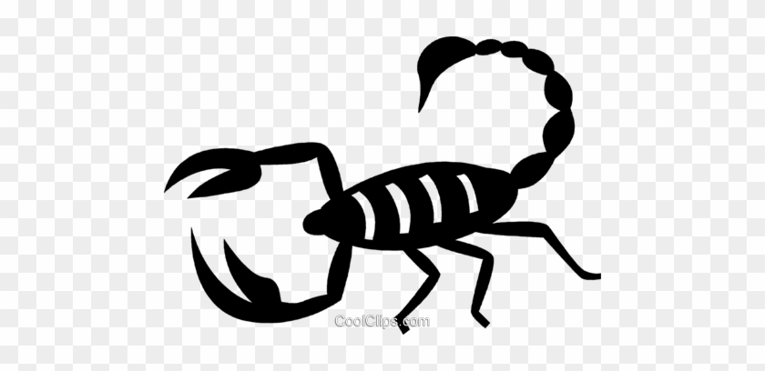 Scorpion Royalty Free Vector Clip Art Illustration - Escorpiao Vetor Png #1622495