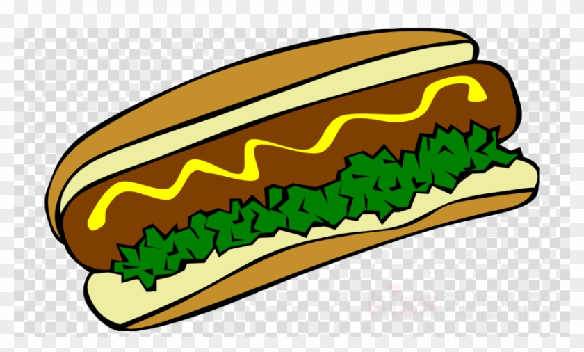 Hot Dog Clip Art Clipart Hot Dog Hamburger Barbecue - Hot Dog Clip Art #1622558