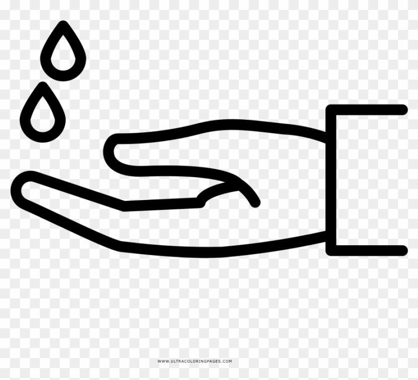Washing Hands Coloring Page - Jubilaciones Iconos #1622644