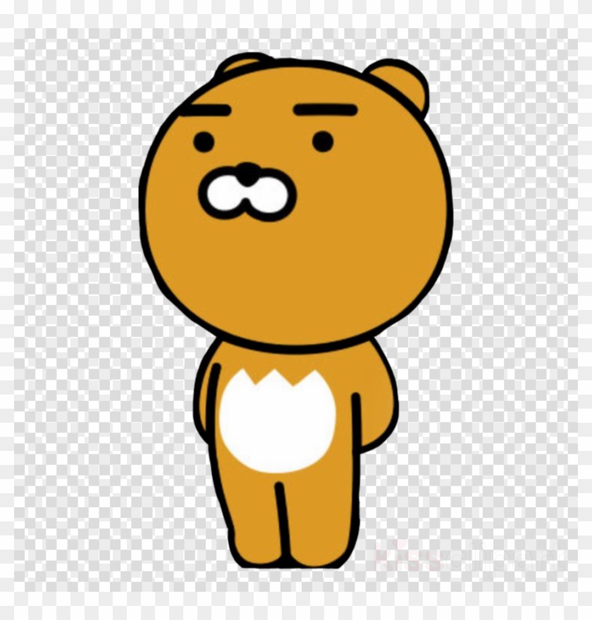 Transparent Kakao Friends Clipart Friendspop For Kakao - Transparent Spotify Logo Black #1622667