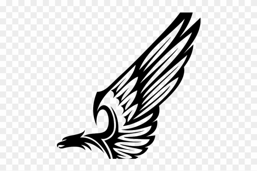 Ink Clipart Wings - Tribal Eagle Wing #1622695