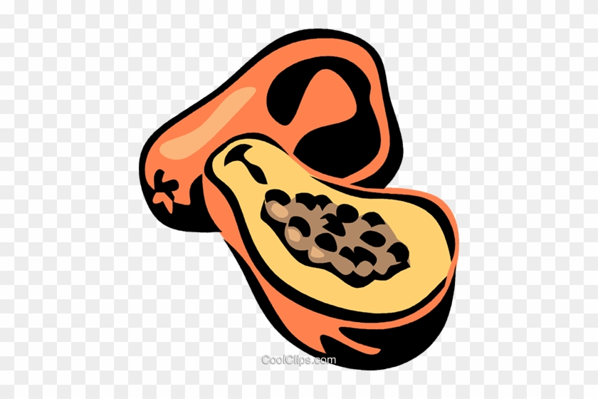 Papaya Clip Art - Papaya Clip Art #1622731