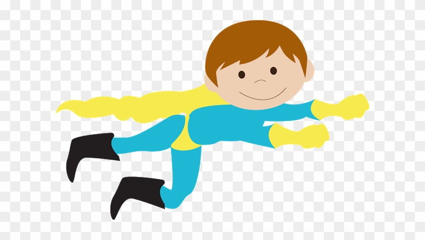 Kids Dressed As Superheros Clip Art - Superhero #1622740