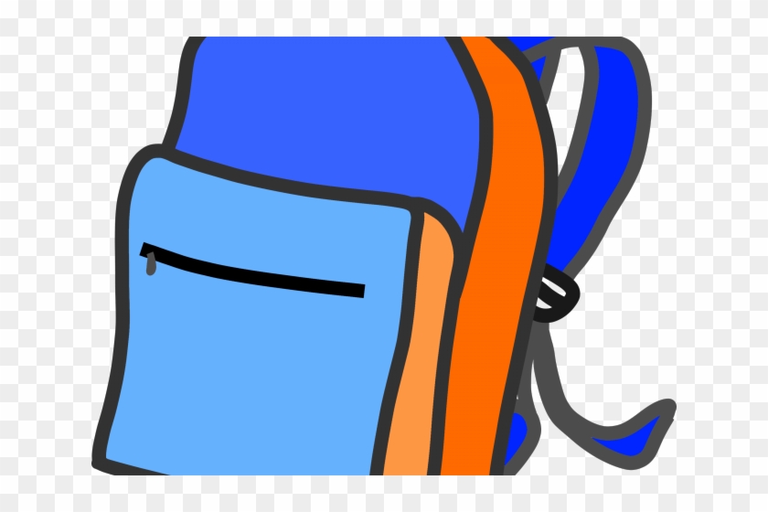 Backpack Clipart Pile - Easy Drawing Of School Bag #1622784