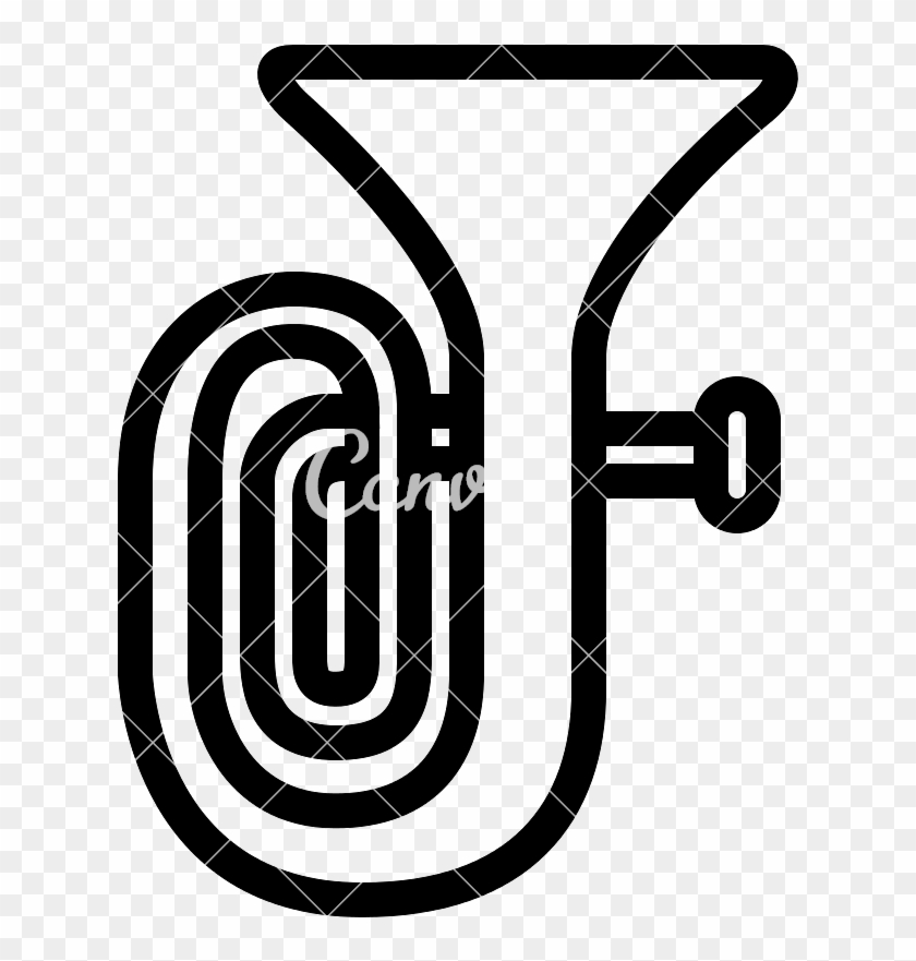 Tuba - Tuba Clip Art #1622790