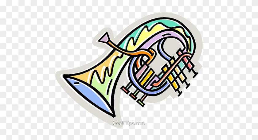 Tuba Players Royalty Free Vector Clip Art Illustration - Tuba Players Royalty Free Vector Clip Art Illustration #1622795