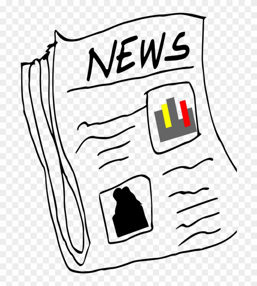 Monthly Principal News - Newspaper Clipart Png #1622841