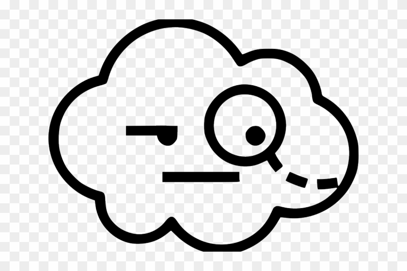 Evil Clipart Cloud - Emoticon #1622958