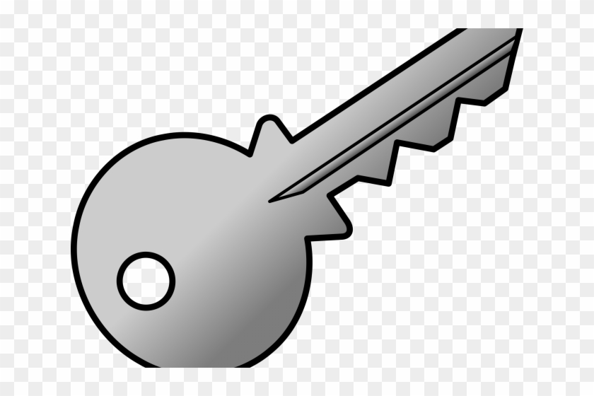 Keys Clipart Grey - Transparent Key Clipart #1622960