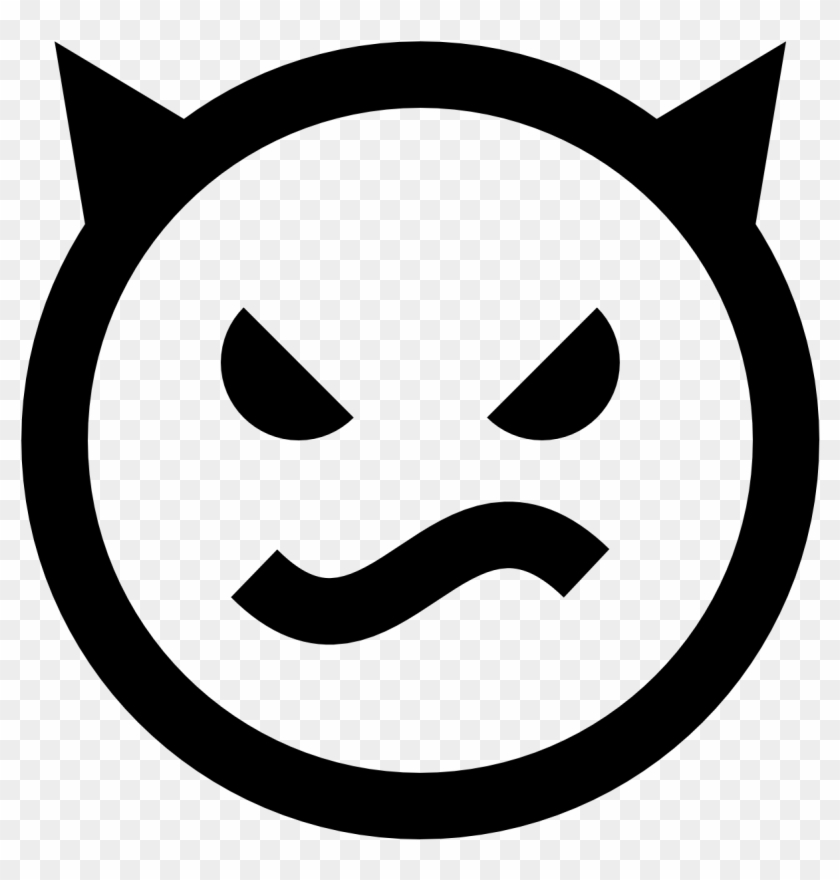 Evil Smiley Face Clip Art #1622964